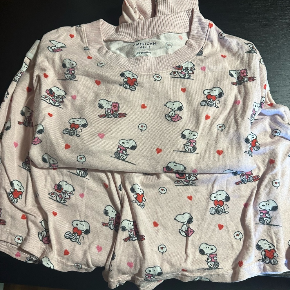 Aerie Plush Matching PJ Set